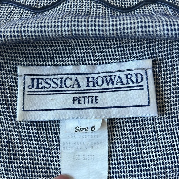 Jessica Howard Vintage Cropped Blazer 6P - Picture 6 of 8
